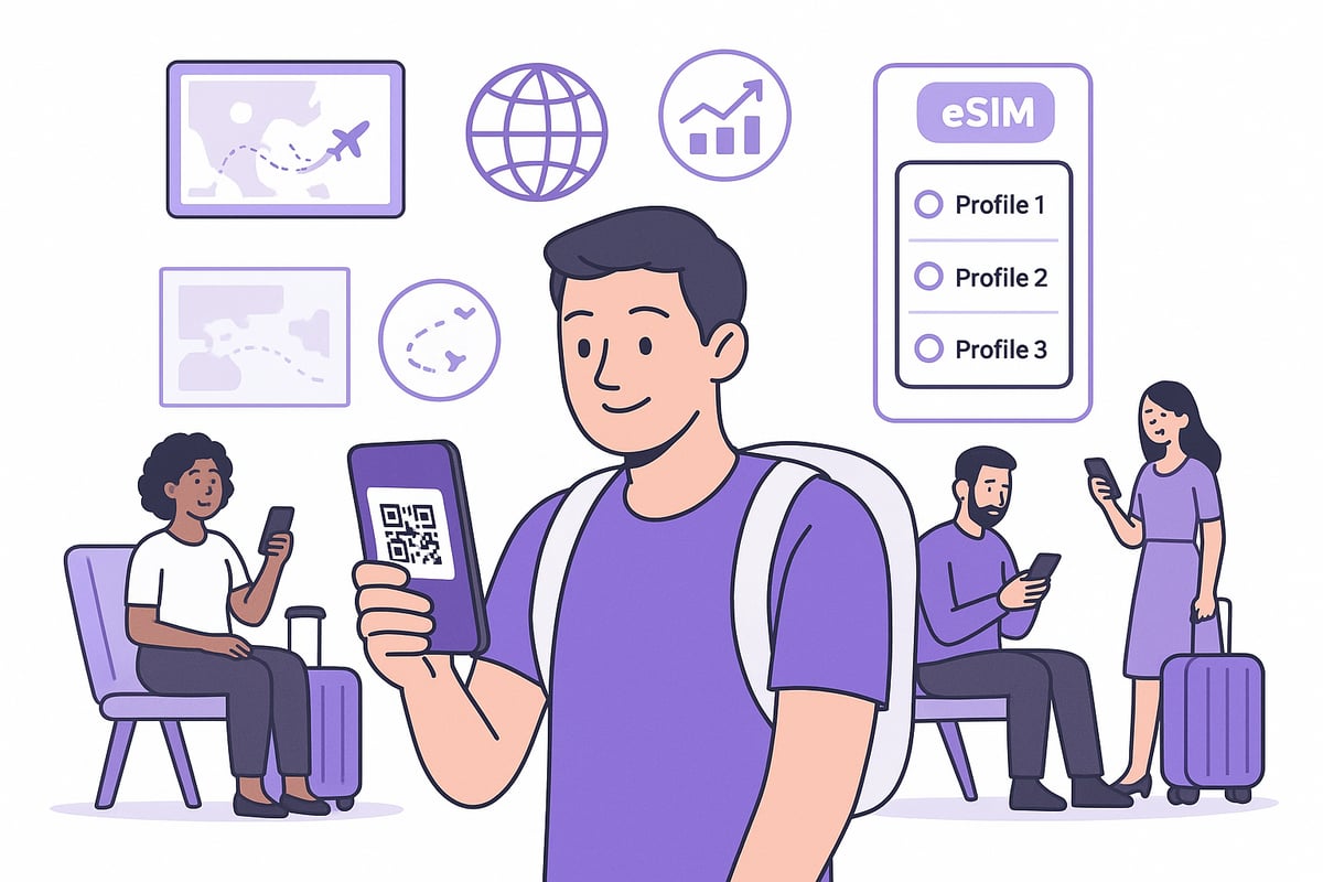 Step-by-Step Guide: Setting Up and Using an eSIM Abroad