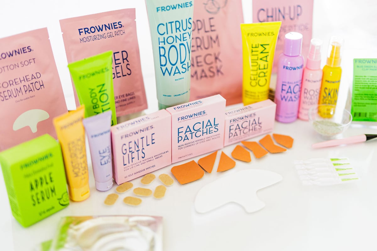 A selection of Frownies products