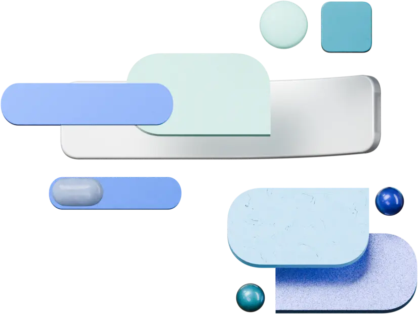 Layered chat bubbles suround the headline