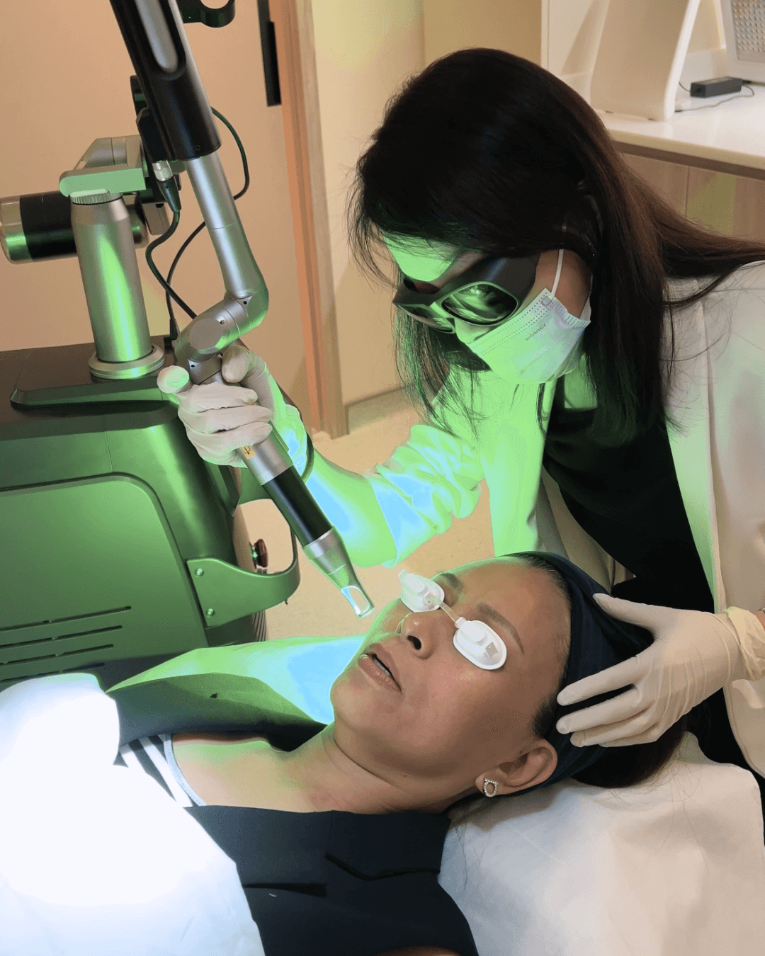 Woman posing for dermal fillers service