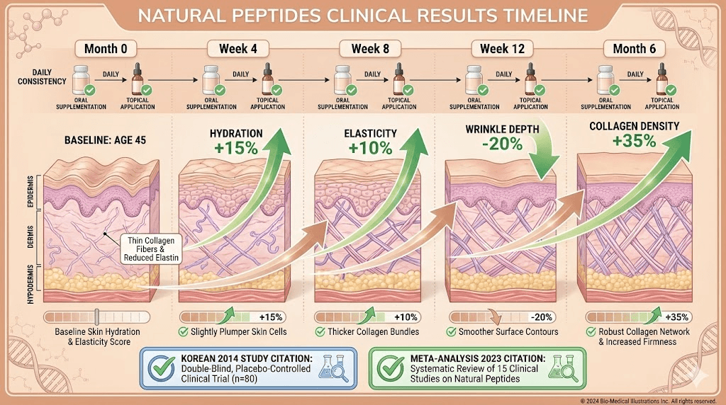 natural skin peptides