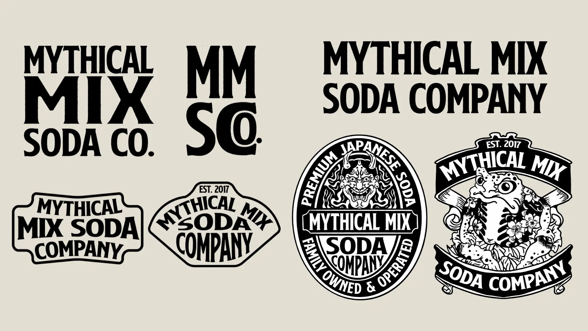 Mythical Mix Sode Co. Brand Kit