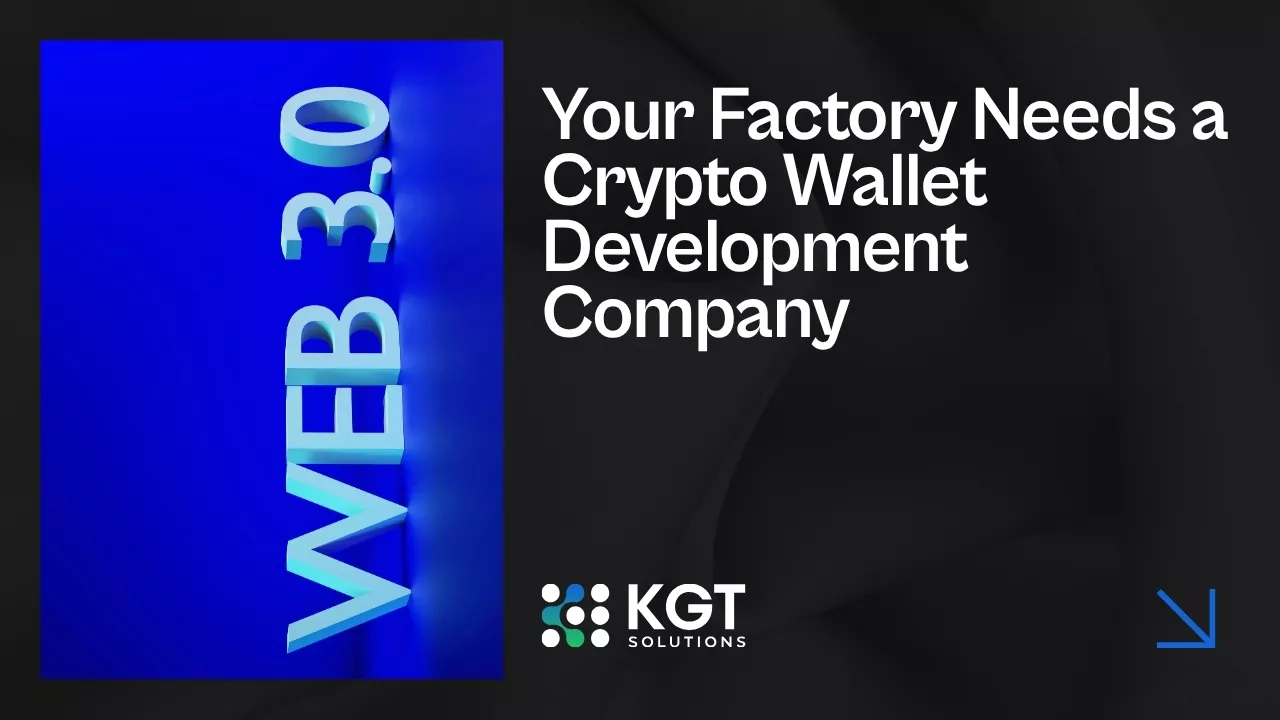 kgt solutions banner factory needs crypto wallet
