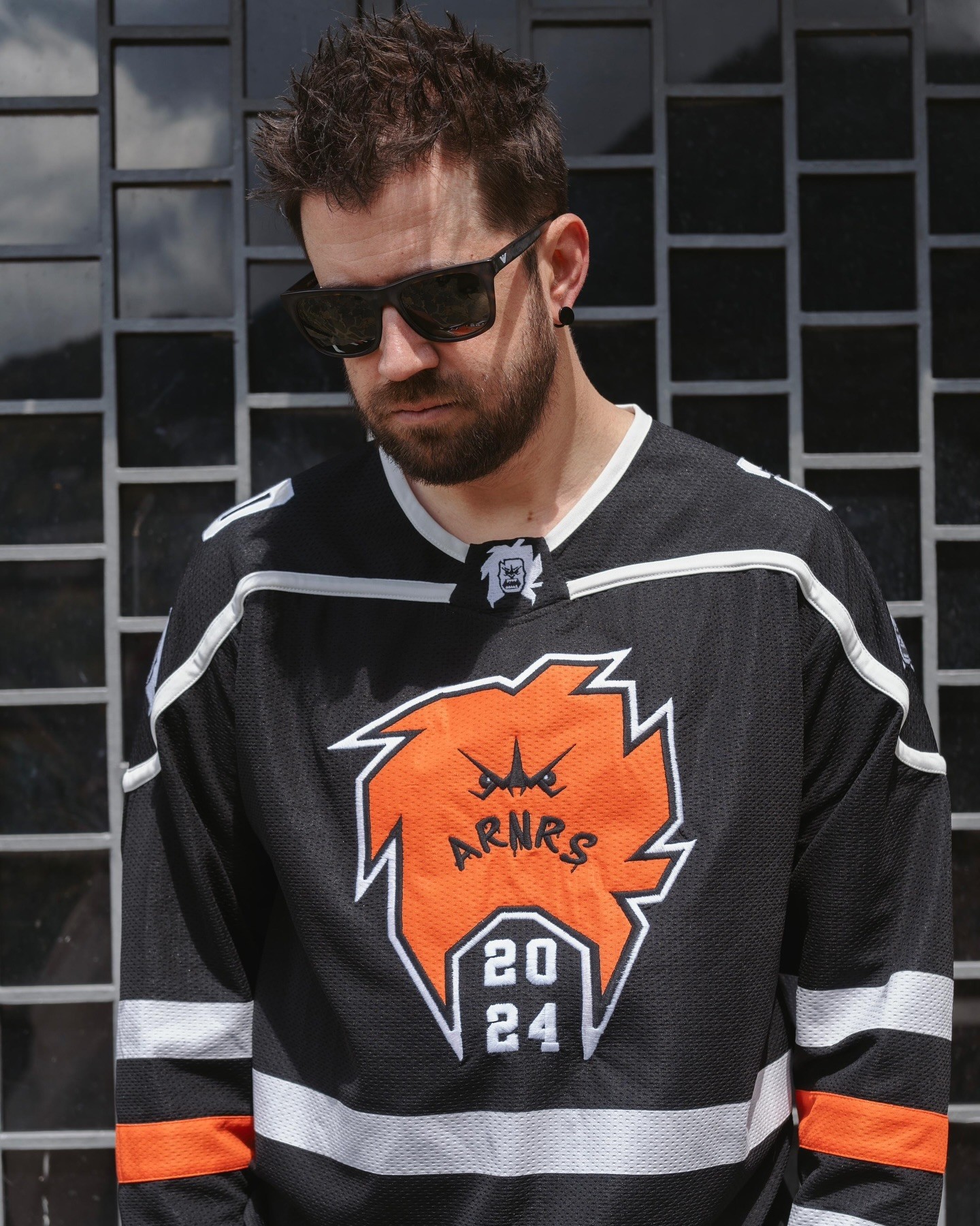 AuronPlay wearing Auronhouse Limited Edition Jersey