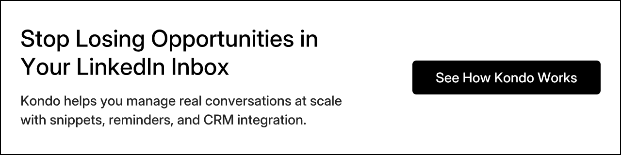 Stop Losing Opportunities in Your LinkedIn Inbox