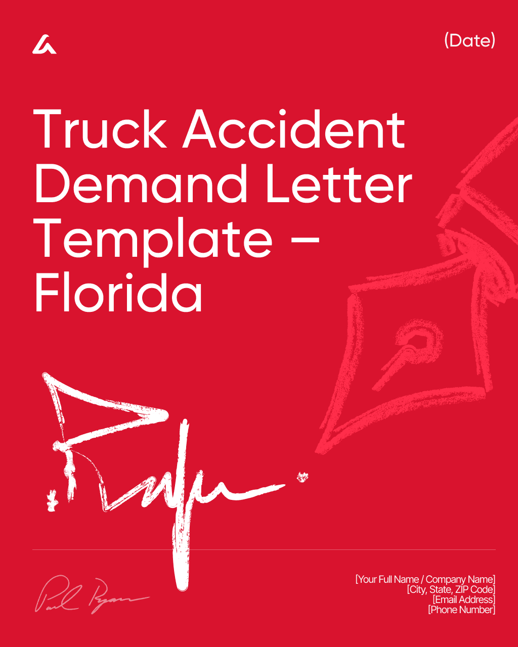 Truck Accident Demand Letter Template – Florida