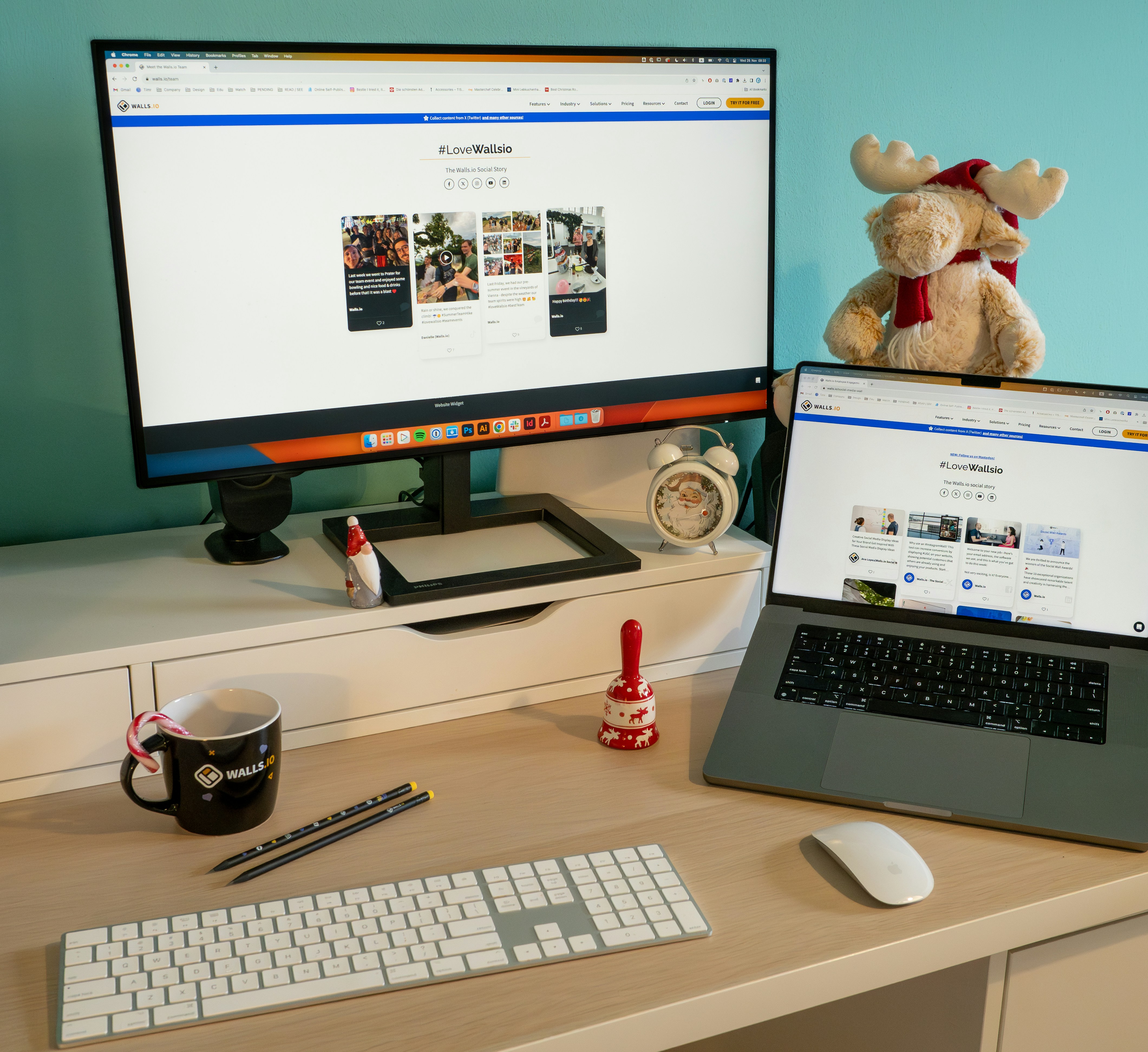 Illustration of owned media with examples such as websites and blogs