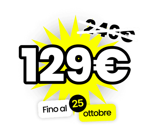 Back to school 2024 Guidoio, solo 119€ per iscriverti fino all'8 settembre