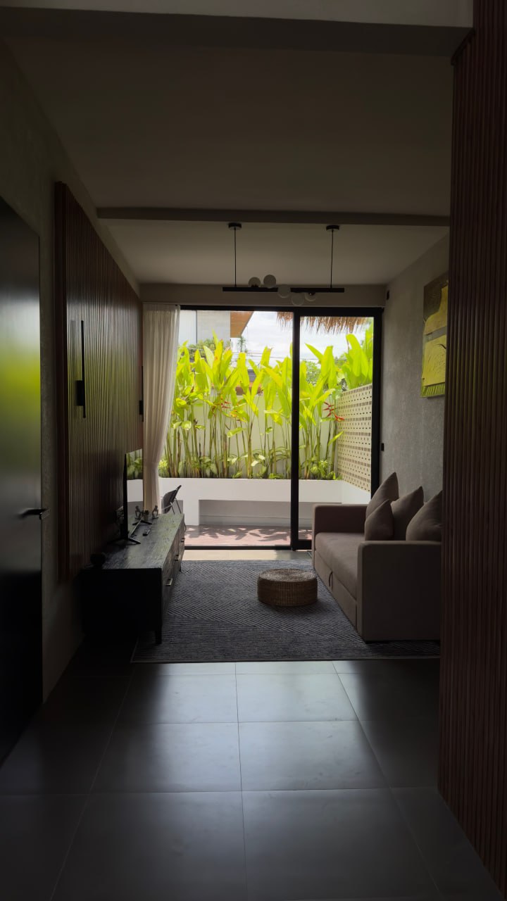 Completed 1-bedroom townhouses in Canggu