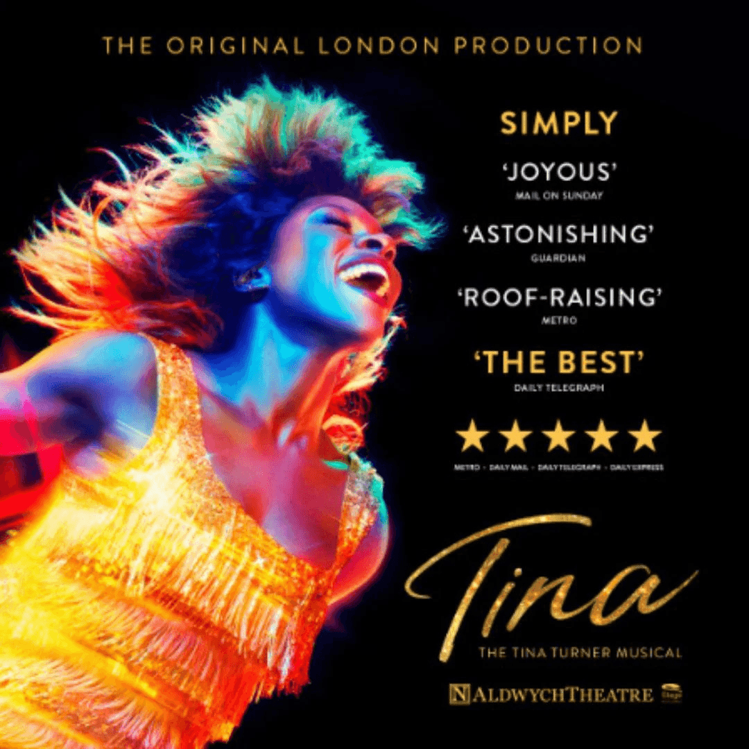 Secure tickets to TINA the musical at London's Aldwych Theatre