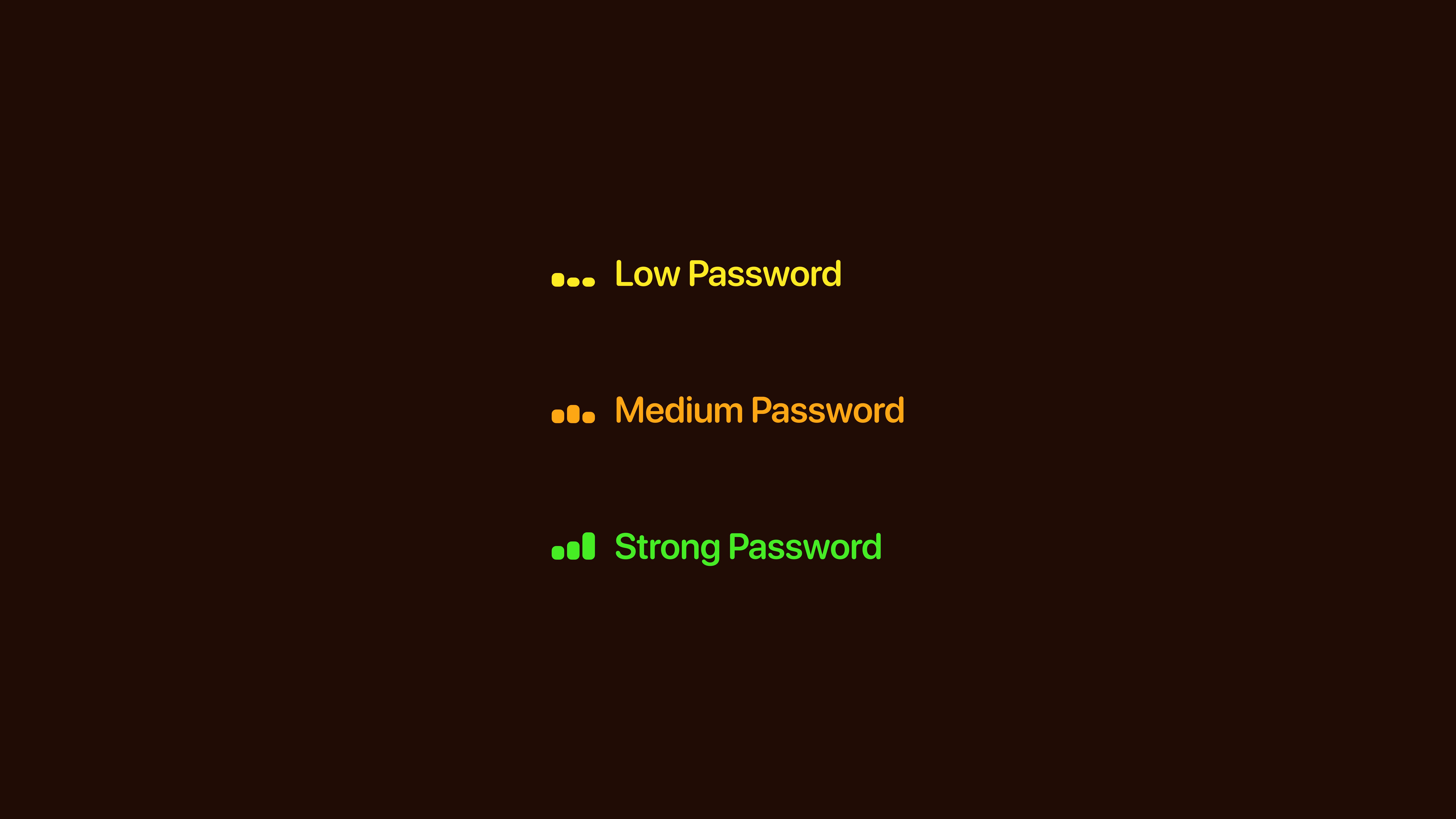 Password Strength Checker