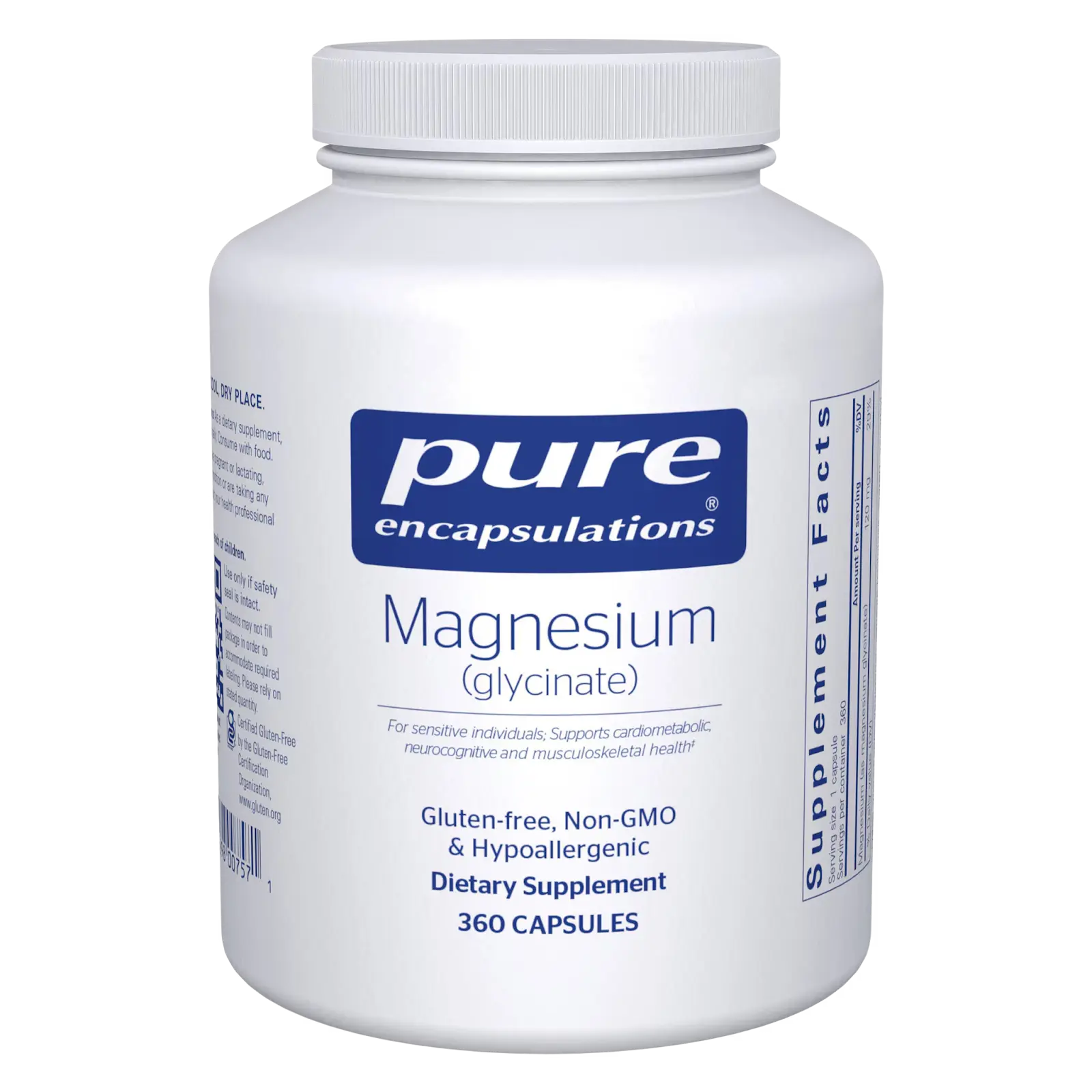 Pure Encapsulations Magnesium Glycinate capsules
