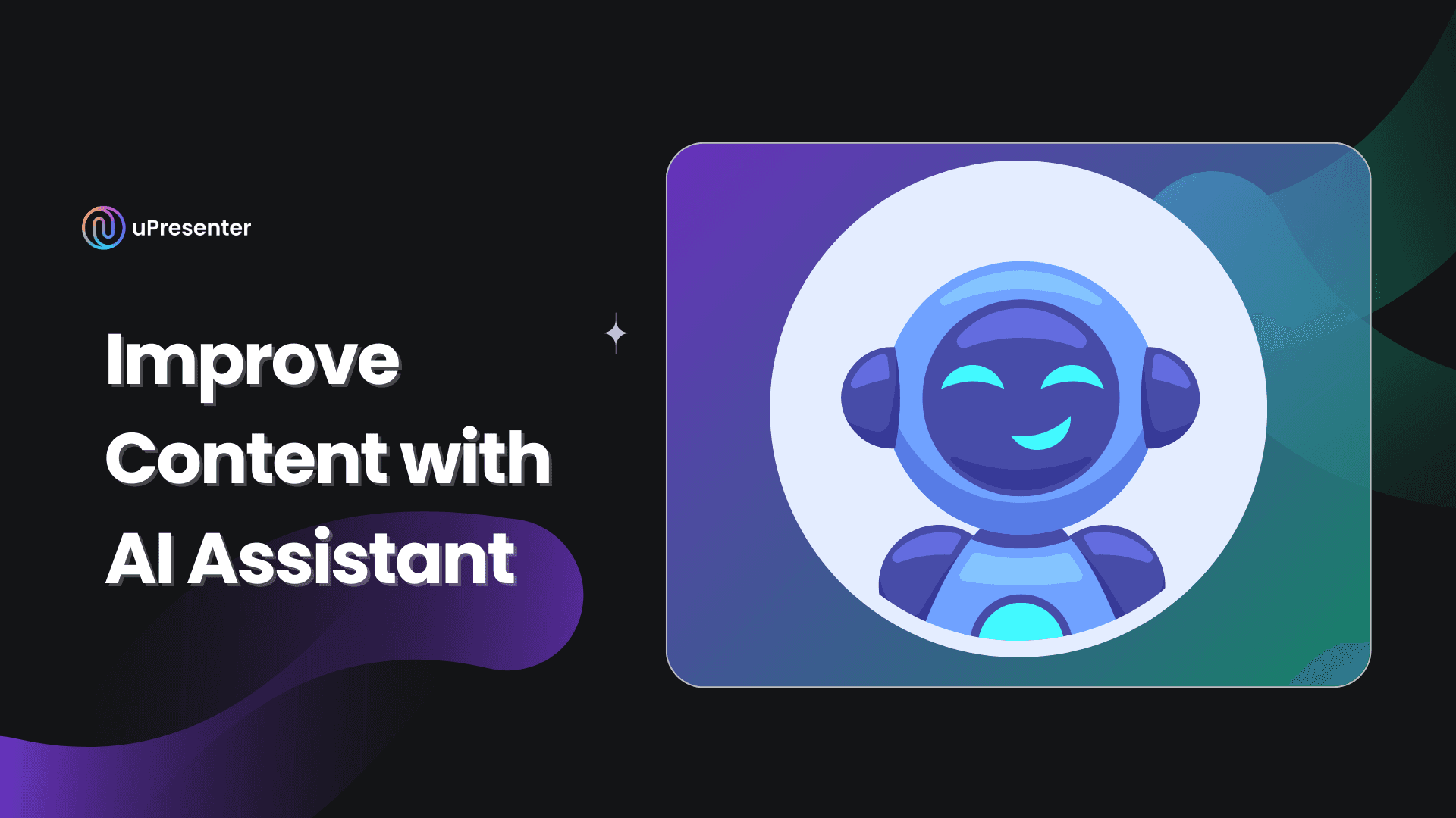 Improve content with AI assistant in uPresenter