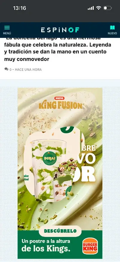rich media de burger king fusion dubai en medio espinof