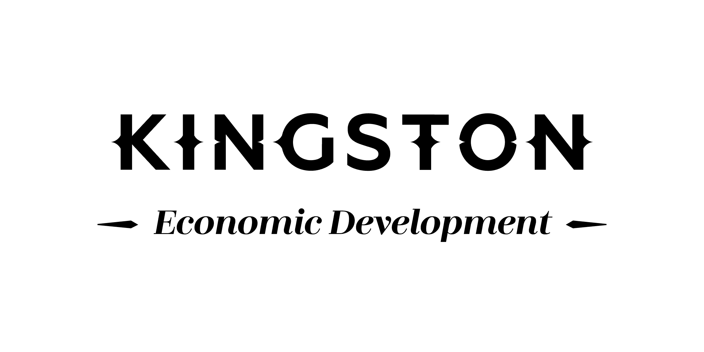 Kingston Economic Development Wordmark logo