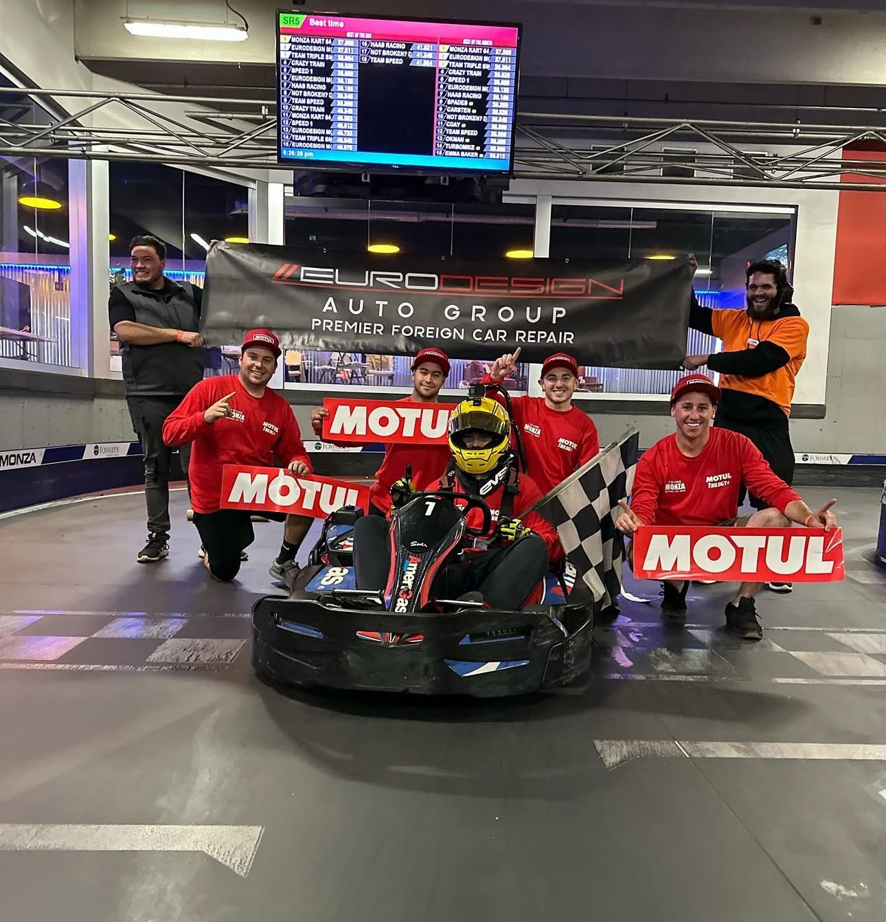 A photo of the Euro Design Racing Group