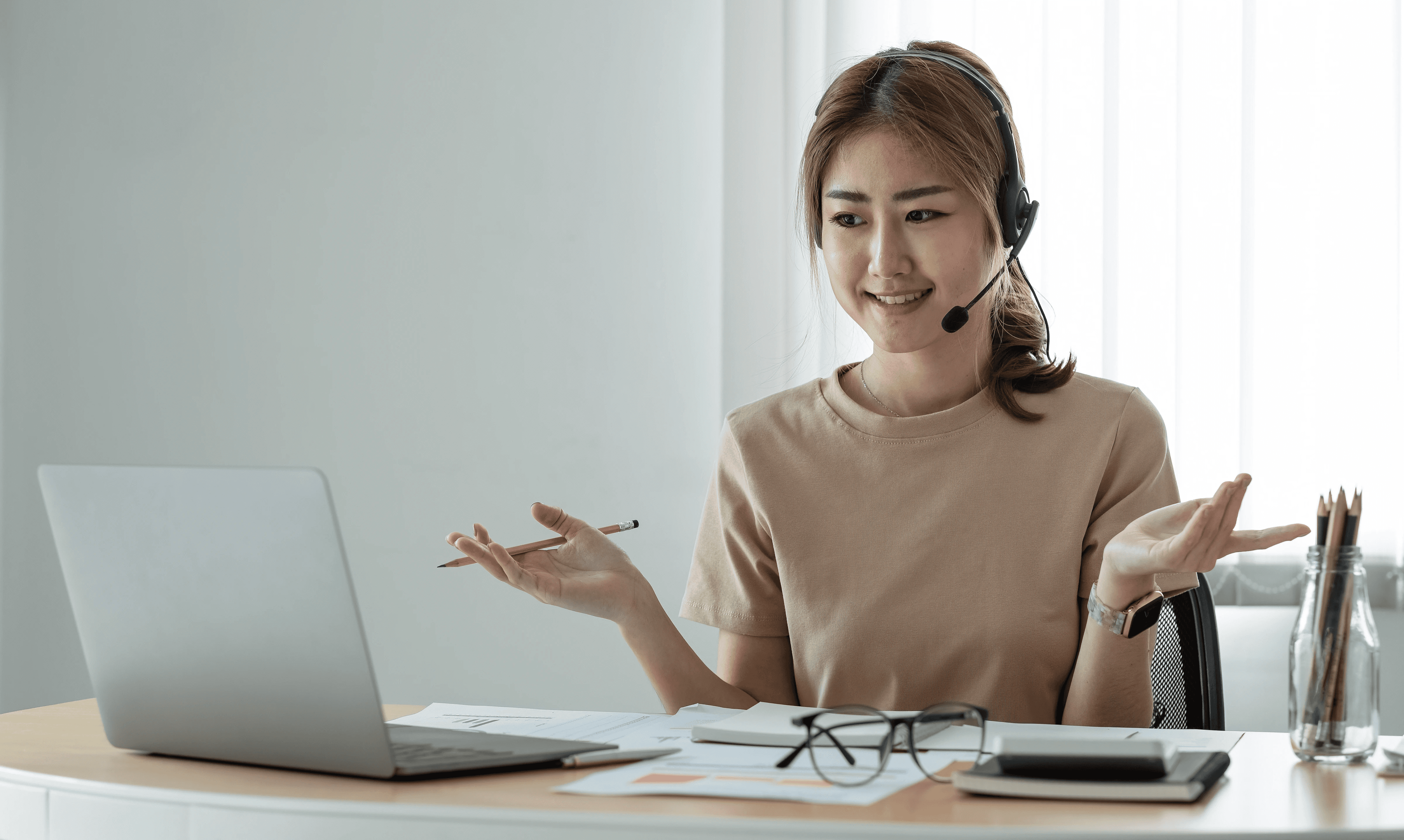Image of a guy operating a laptop