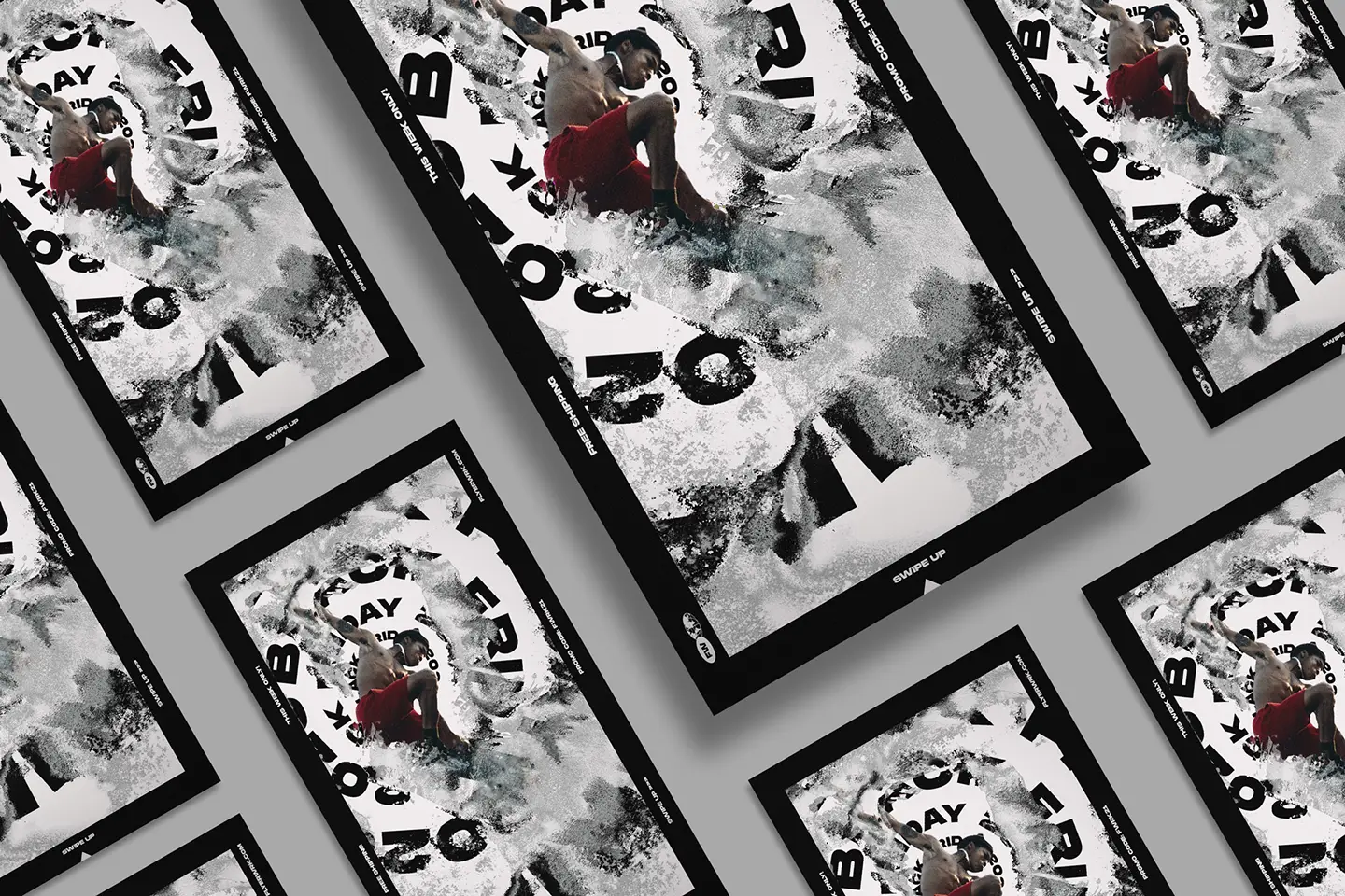 Y2K logotype bundle graphics used on a vintage CD jewel case mockup with holographic textures