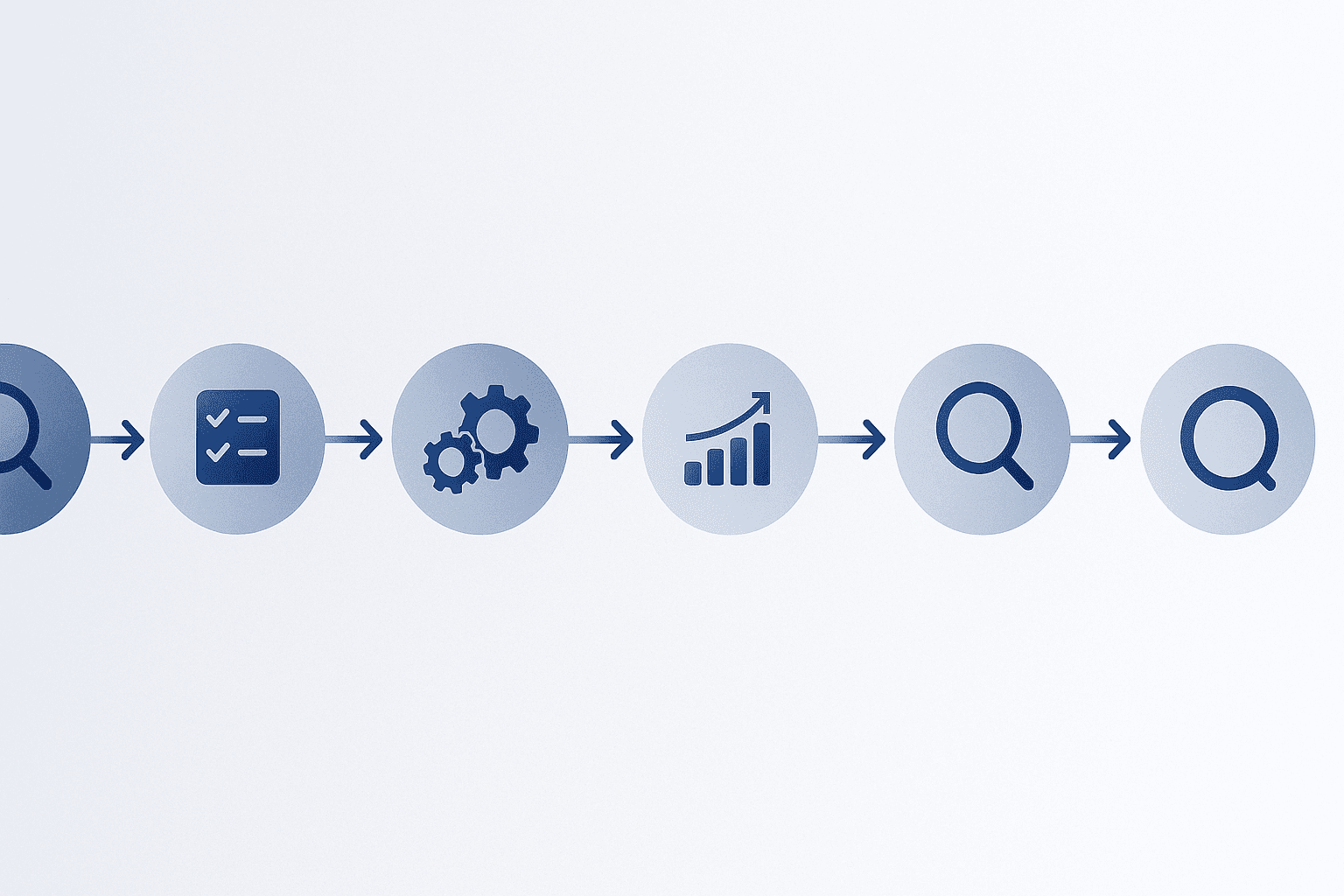 Flow diagram of phased rollout for citation-aware AEO workflow from platform selection to optimization loop
