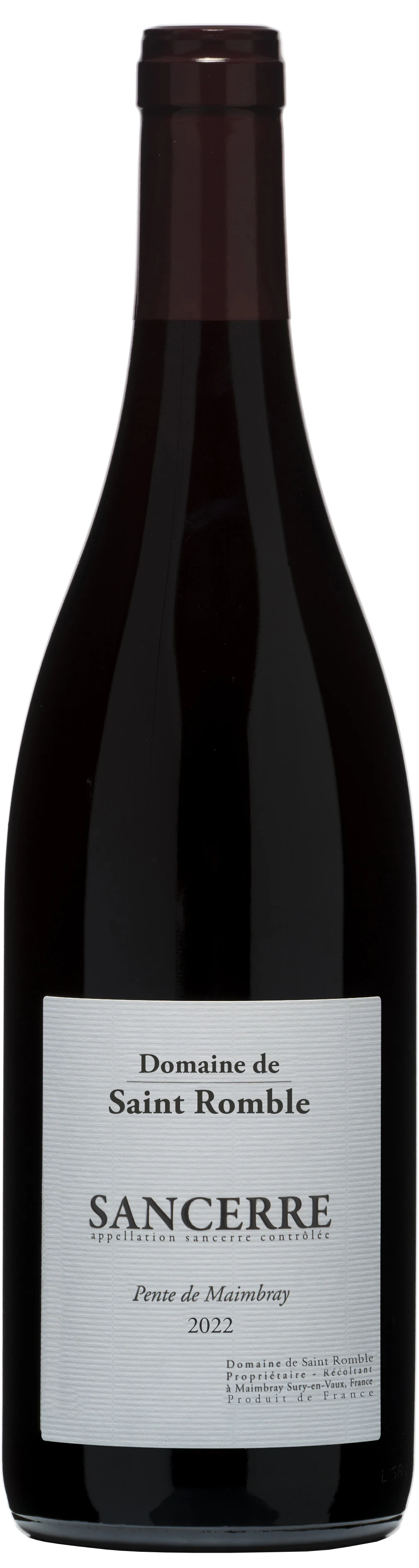 Domaine de Saint Romble Sancerre Rouge Pente de Maimbray 2022