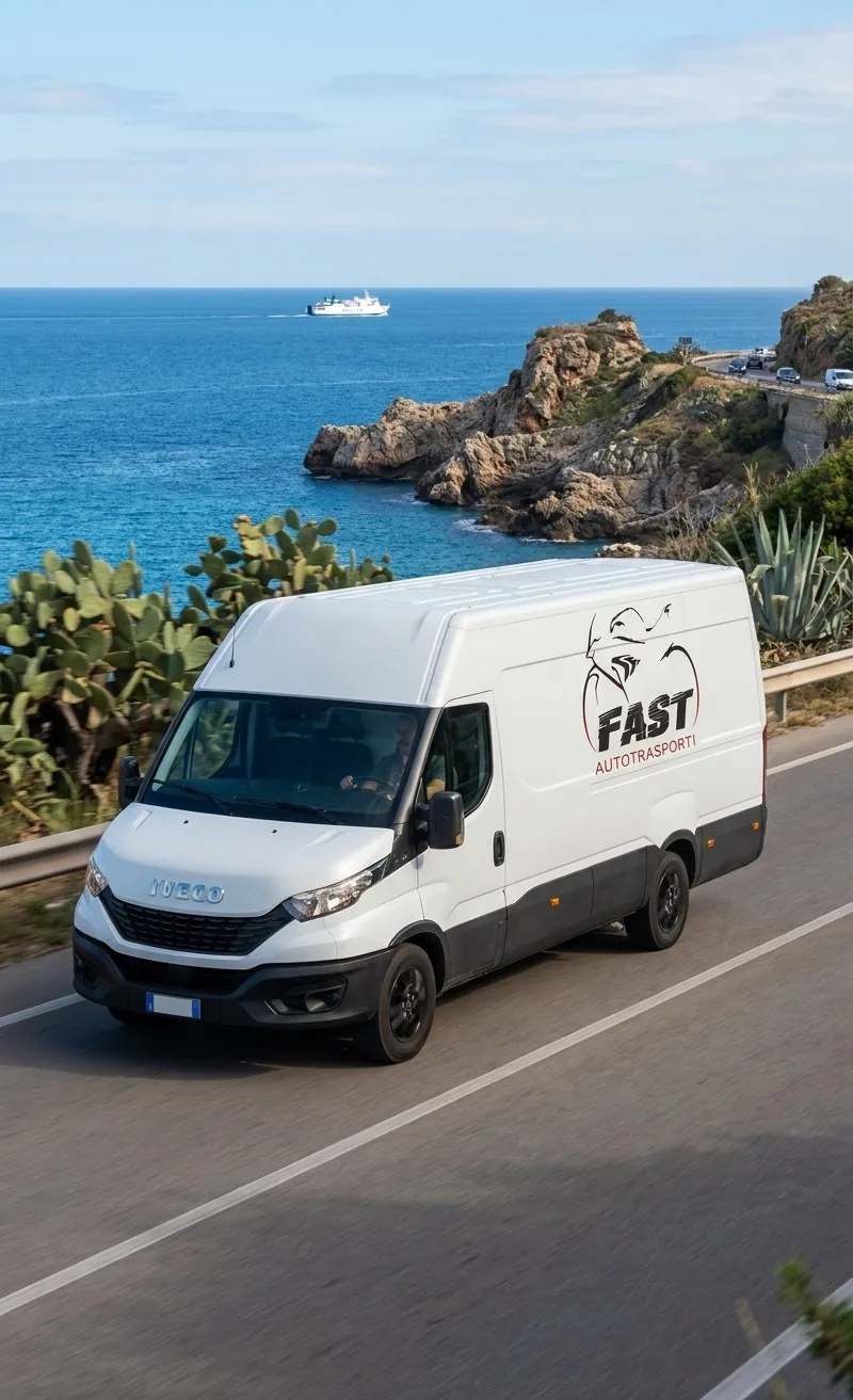 Furgone FAST per trasporto moto a Palermo