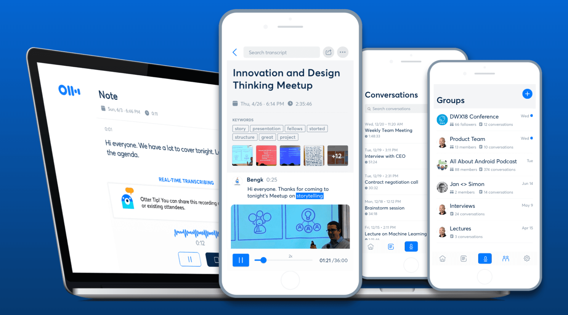 Otio App - Otter.ai Alternatives