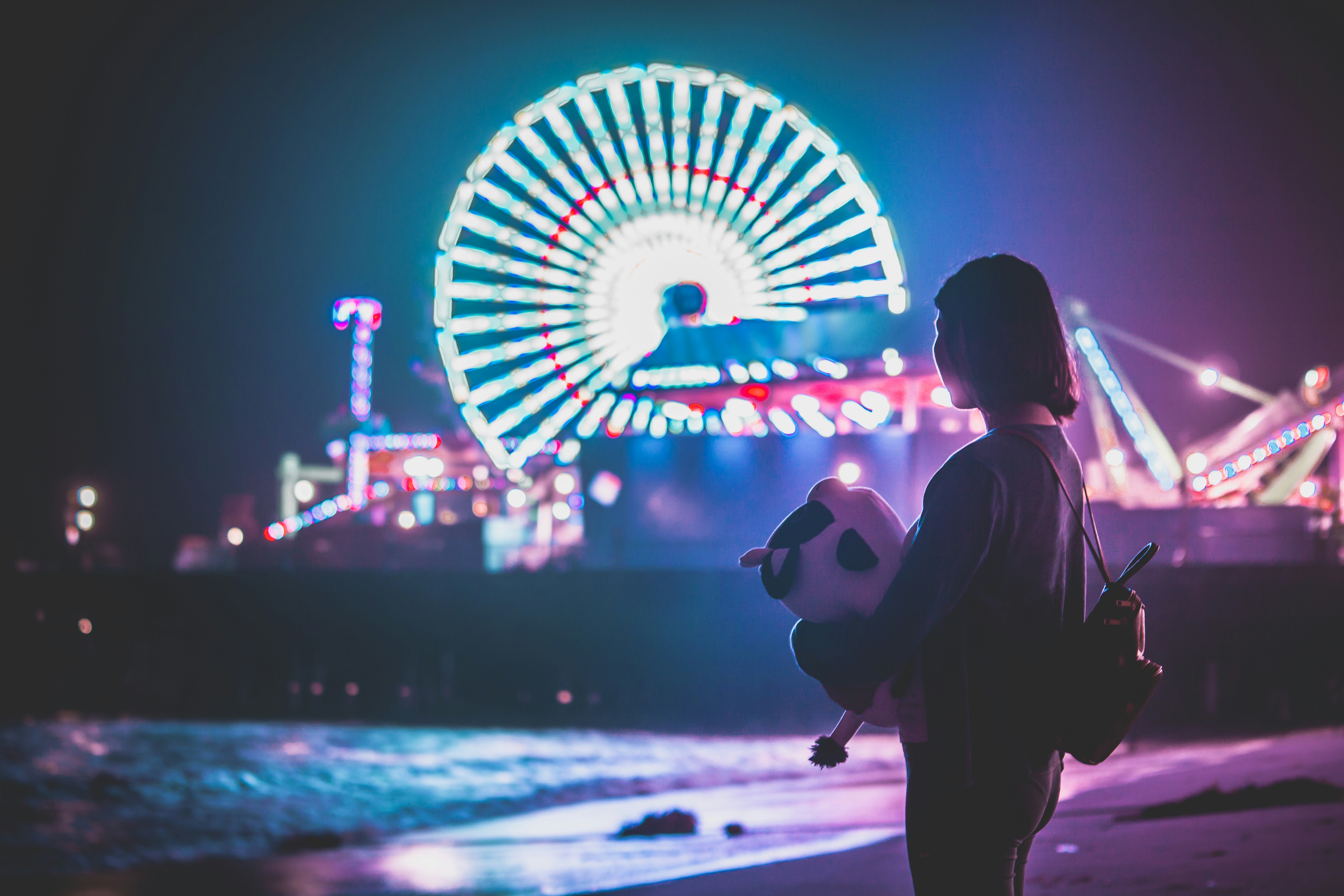 woman in a park - Color Analysis Wheel