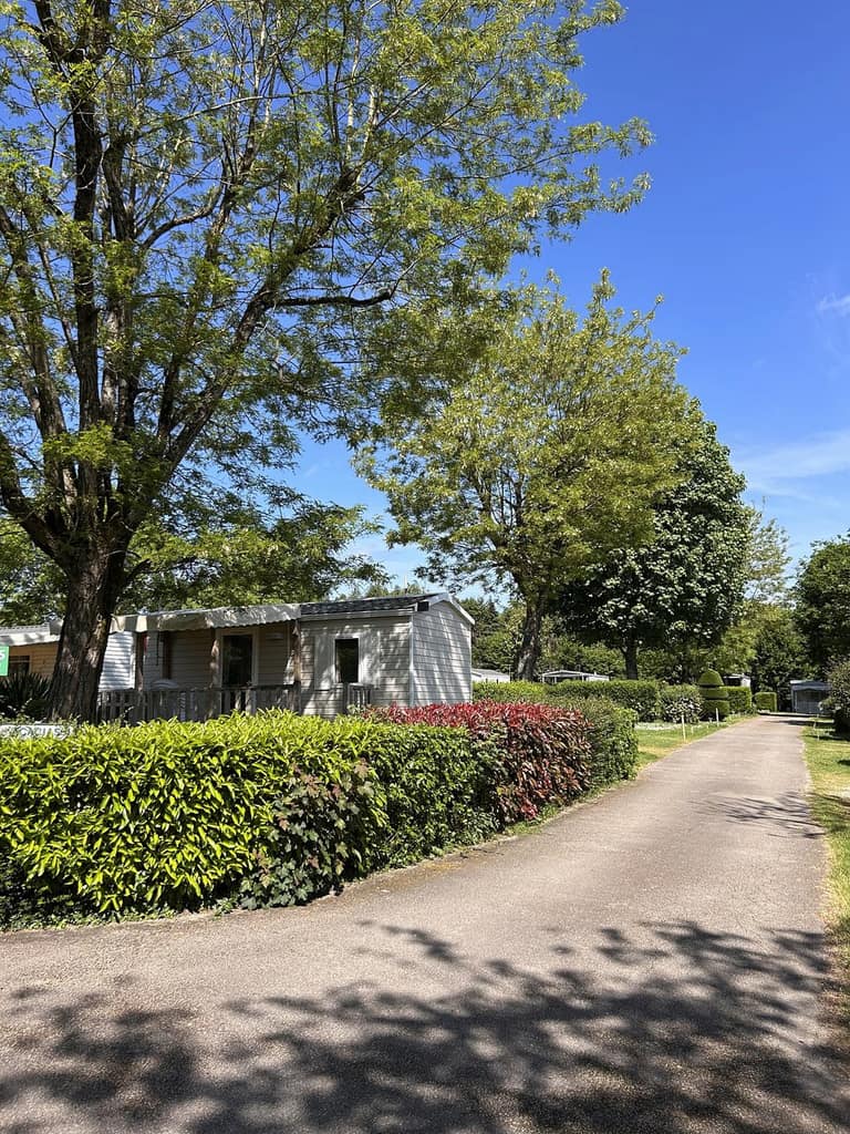 allée de camping