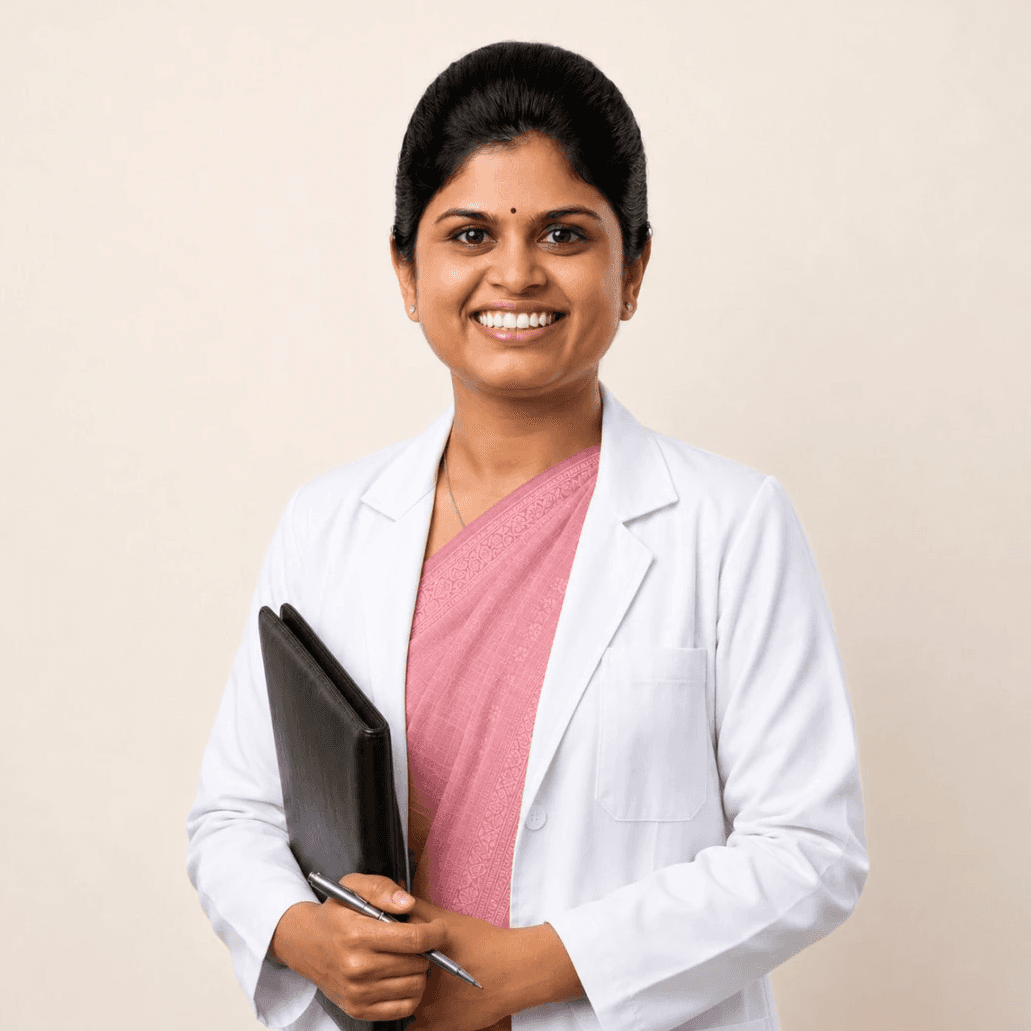 portrait of madhuja nakate who is a nutritionist at madhumitra clinic