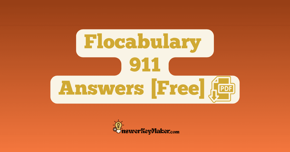 Flocabulary 9/11 Quiz Read & Respond Answer Key PDF