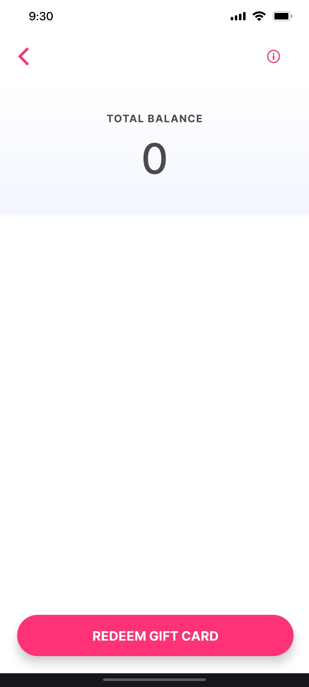 Cult.fit App Redeem Gift Card Screen