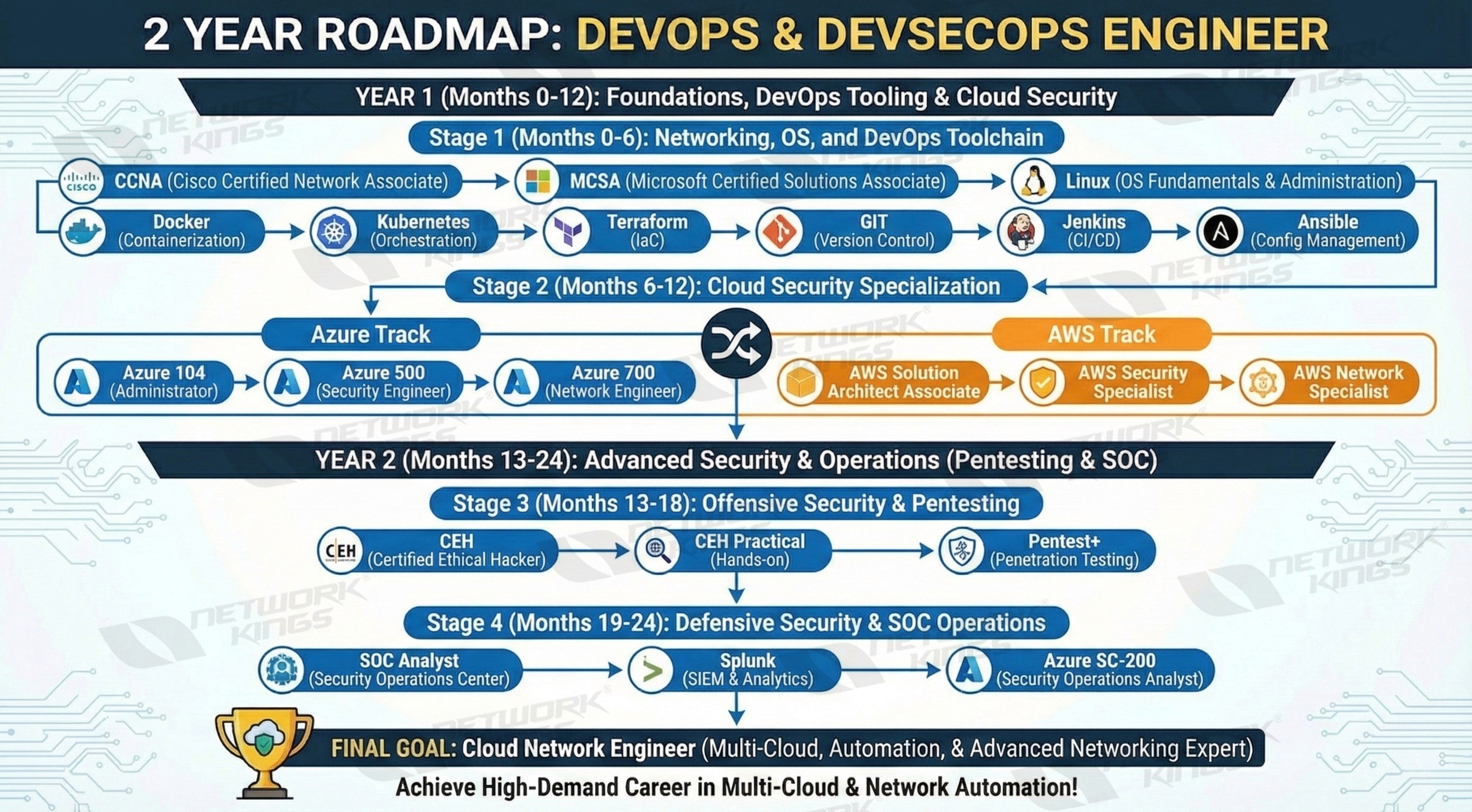 working professional roadmap