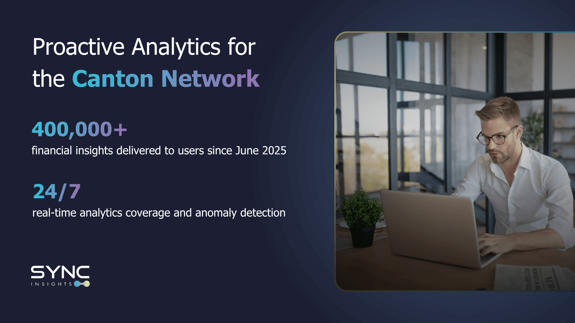 Sync Insights results on Canton Network