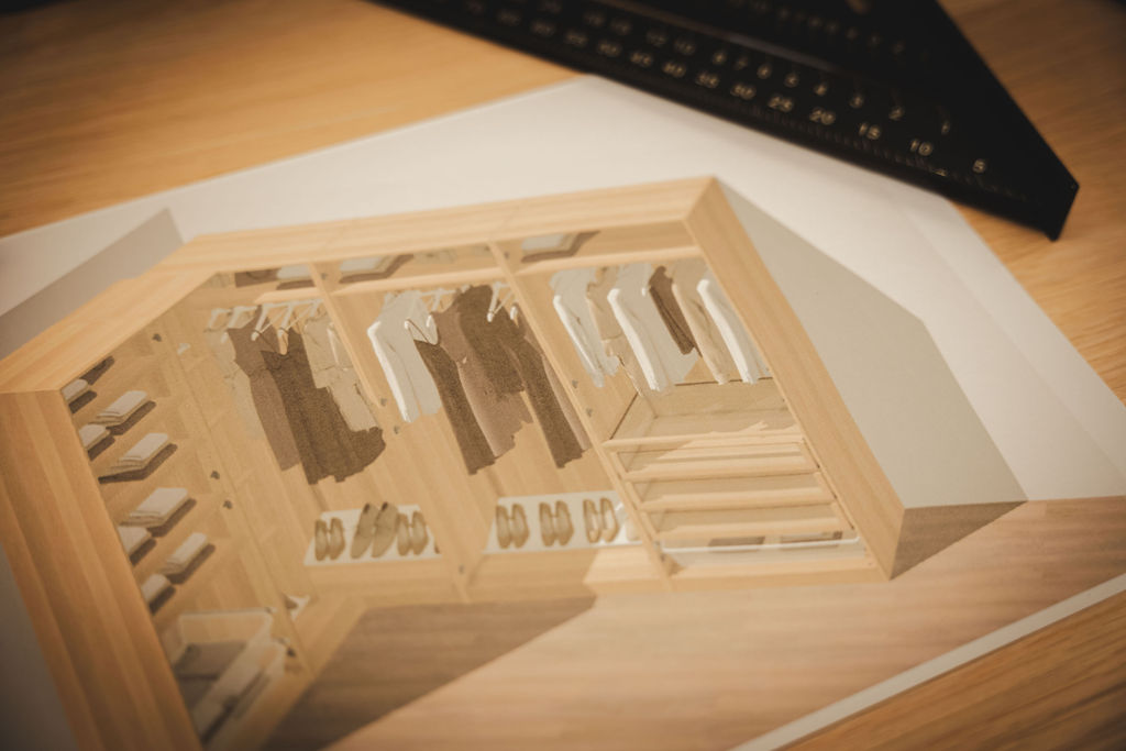 wardrobe rendering printed