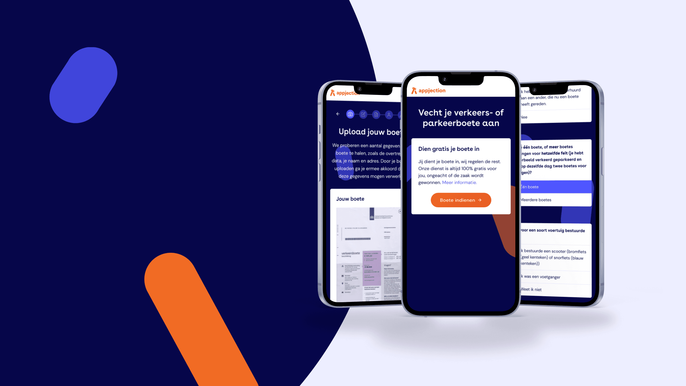 Appjection app op mobiele telefoon