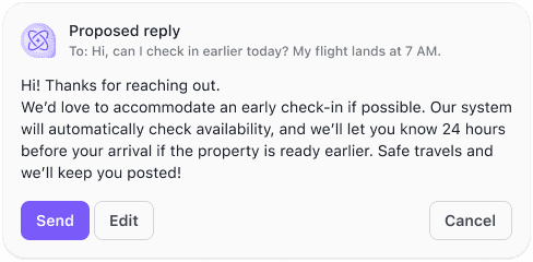 Proposed Reply Box