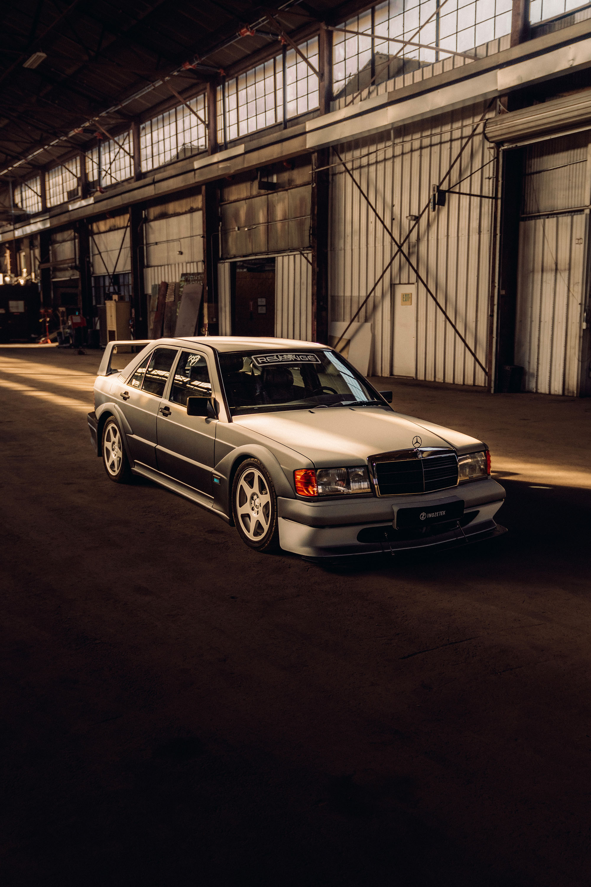 INOZETEK REVENGE Eclipse Color Shifting Dynamic PPF Mercedes Benz 190E Evo 2