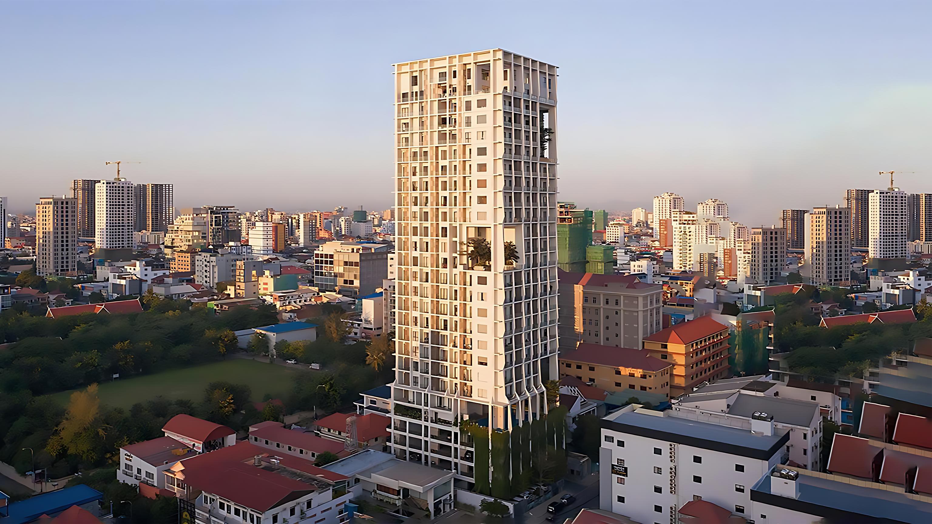 Peter Chy Real Estate: Luxury high-rise condos for sale and rent across Cambodia.
