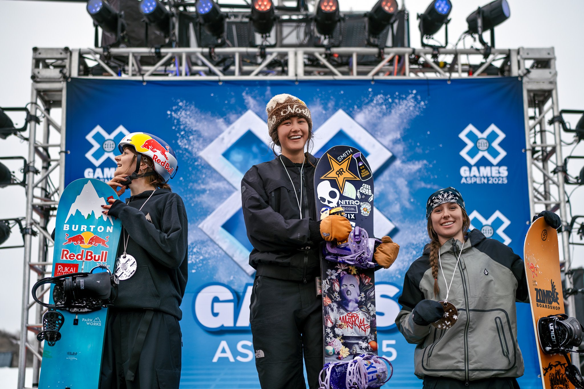 Imagery Showing off the X Games 2025 in Aspen