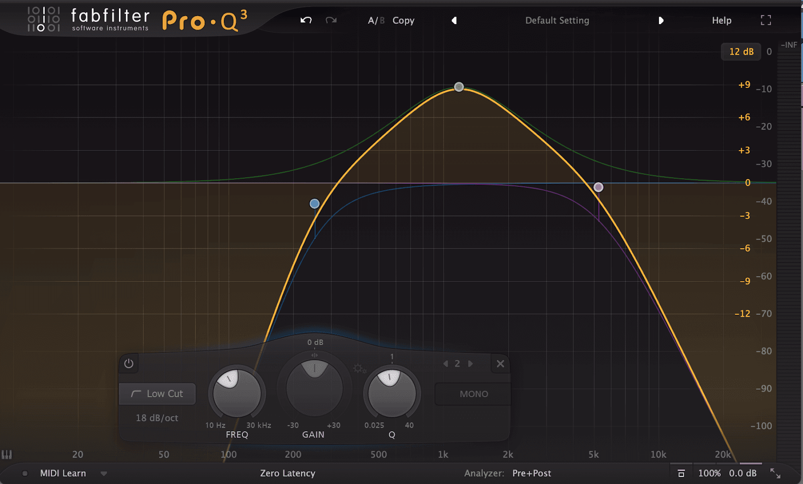 The FabFilter Pro-Q EQ