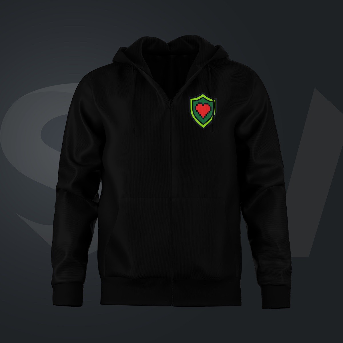The Great Minecraft Race – Casual Zip Hoodie