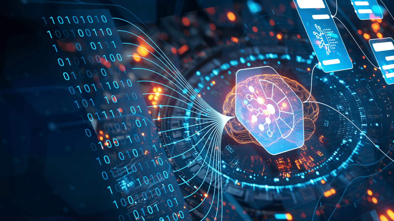 abstract jellyfish with a grey background