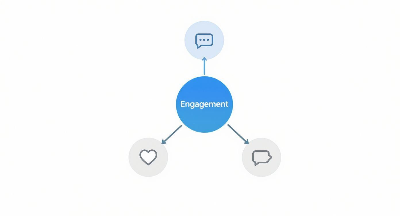 Infographic about what is engagement rate