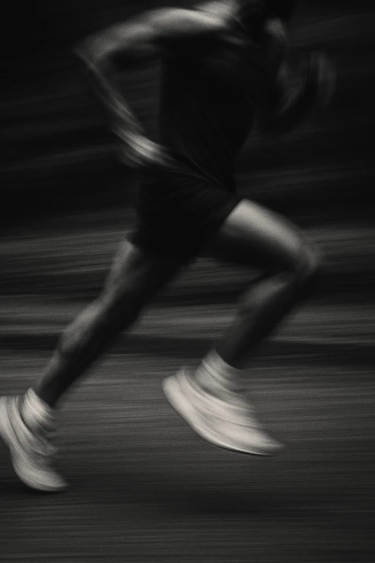 man running
