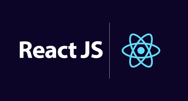 React.js framework title image.