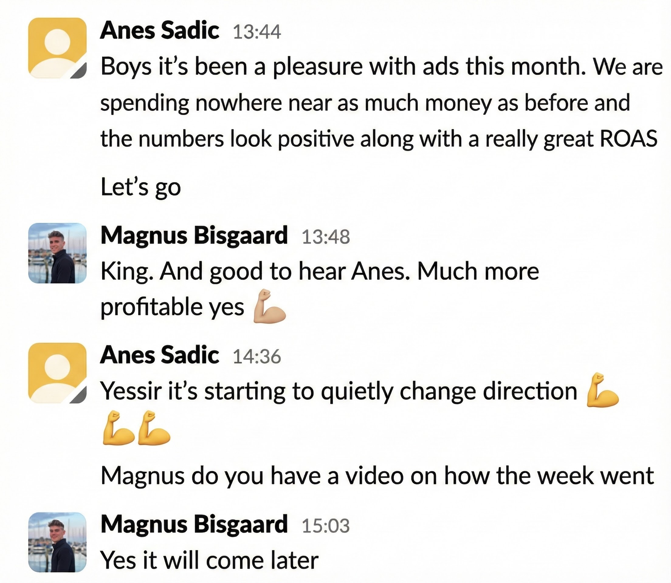 From scaling in the red to profit