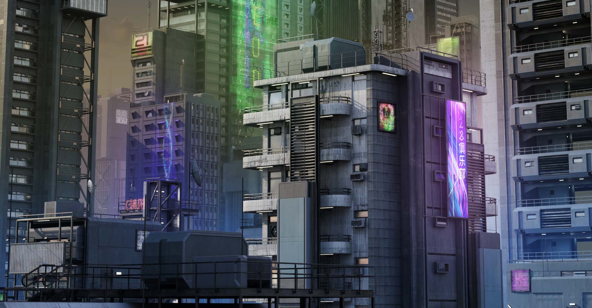Cyberpunk 3d kit