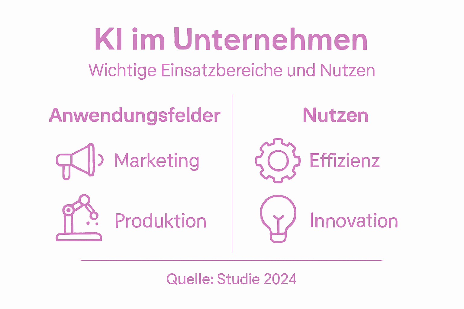 KI-Anwendungen und ihre Vorteile auf einen Blick