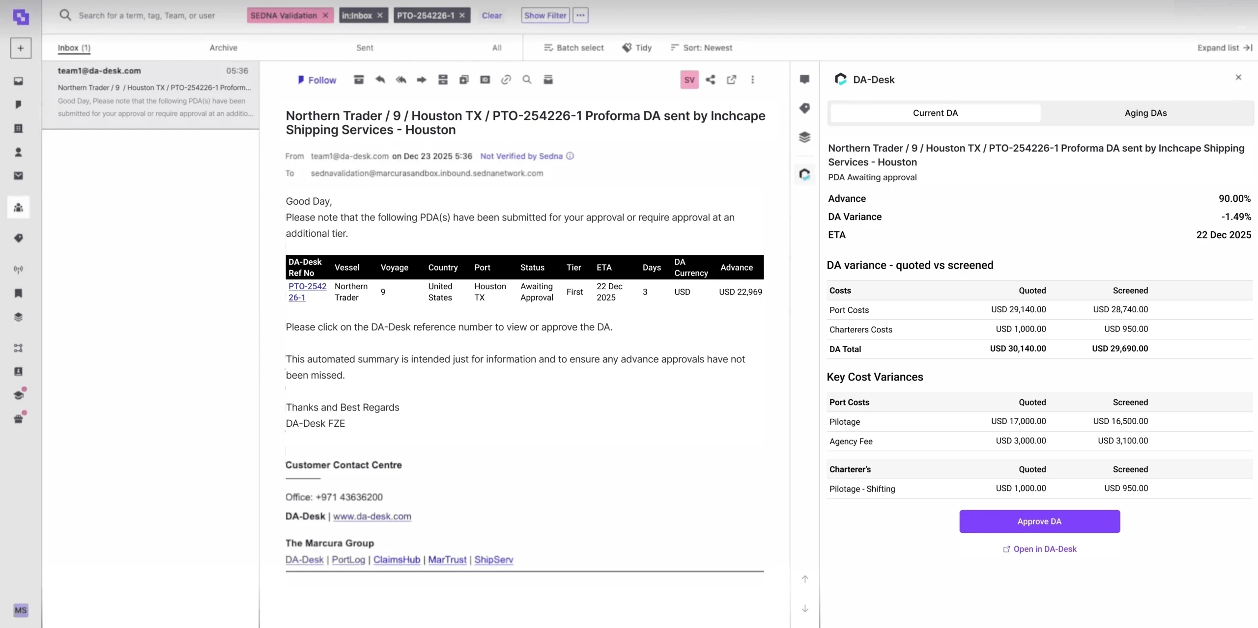 New Integration Da Desk And Sedna — hero image