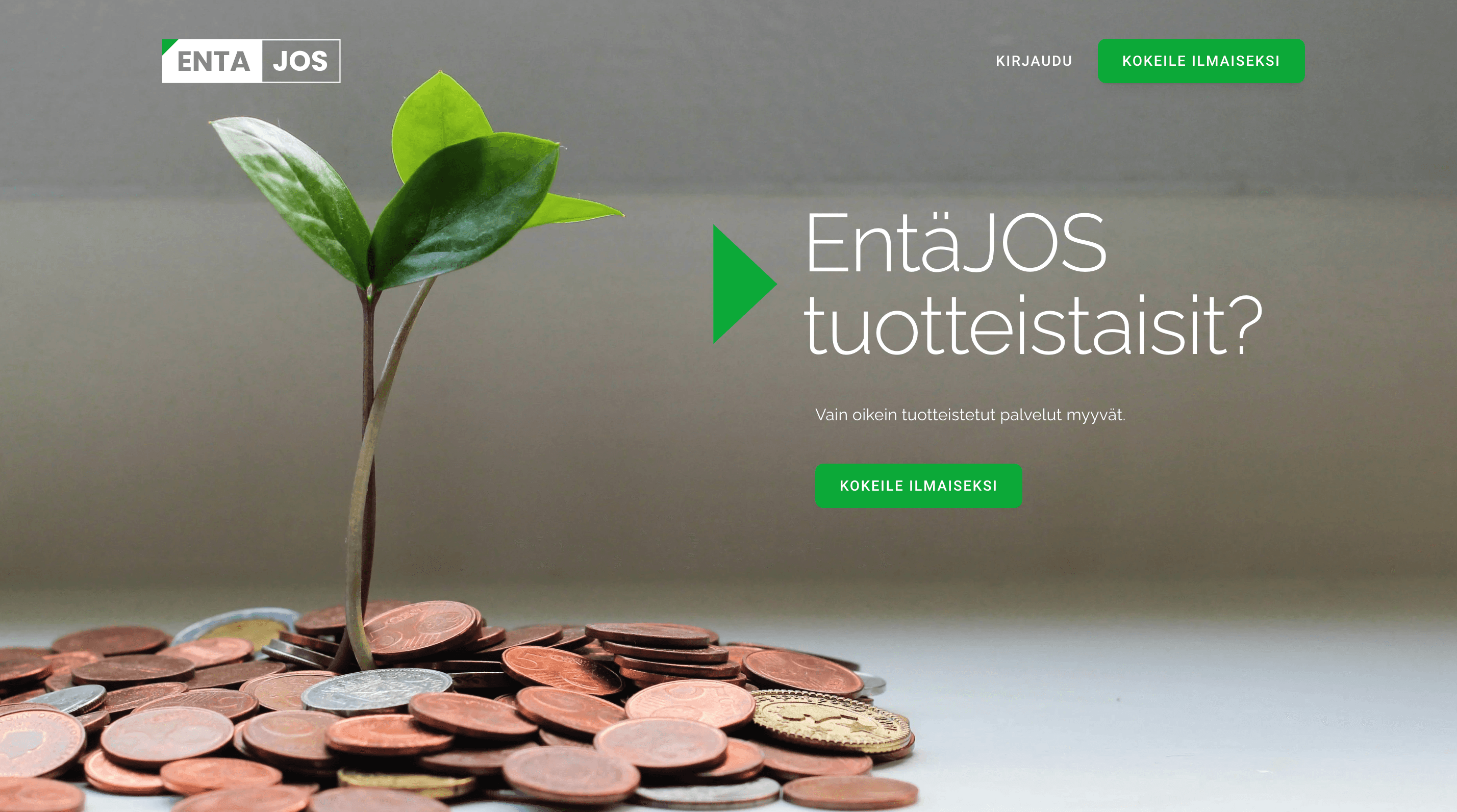 Mindhive ESYK EntäJos-tuotteistamisalusta